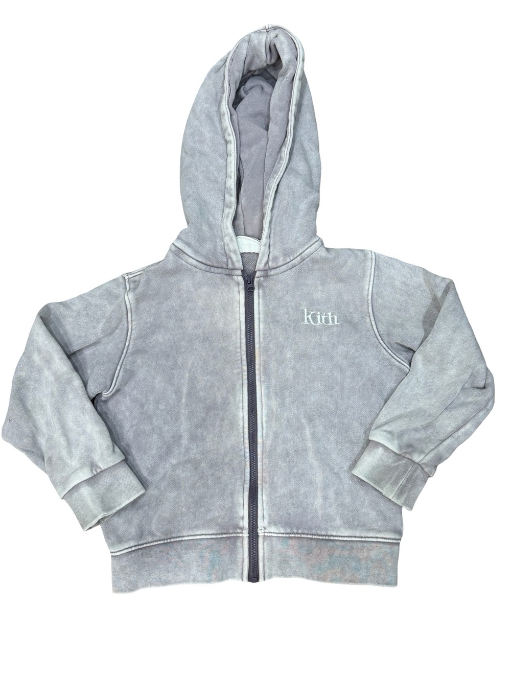 ✨ Kith Kids Classic Serif Full Zip Hoodie Monsoon Size 4/5